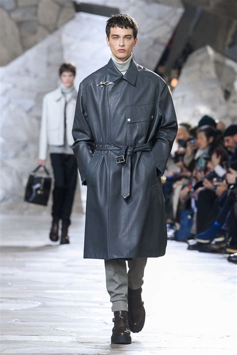 hermes coat men